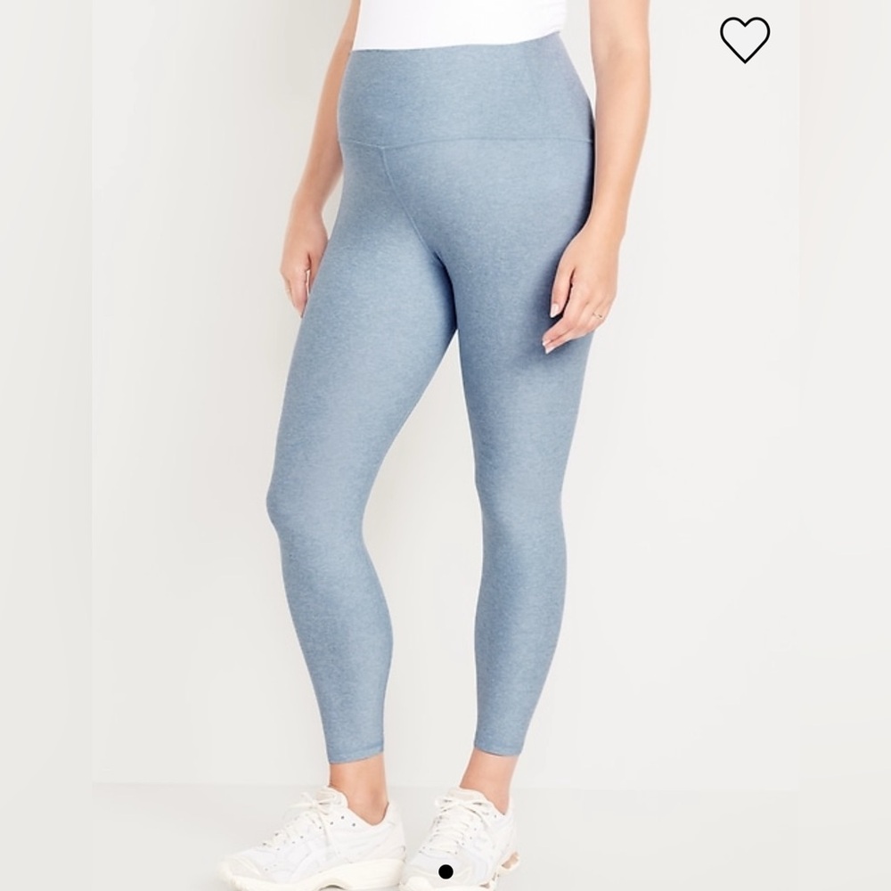 Old Navy ▪️ Maternity Full-Panel CloudComfy 7/8 Leggings ▪️ Size XL